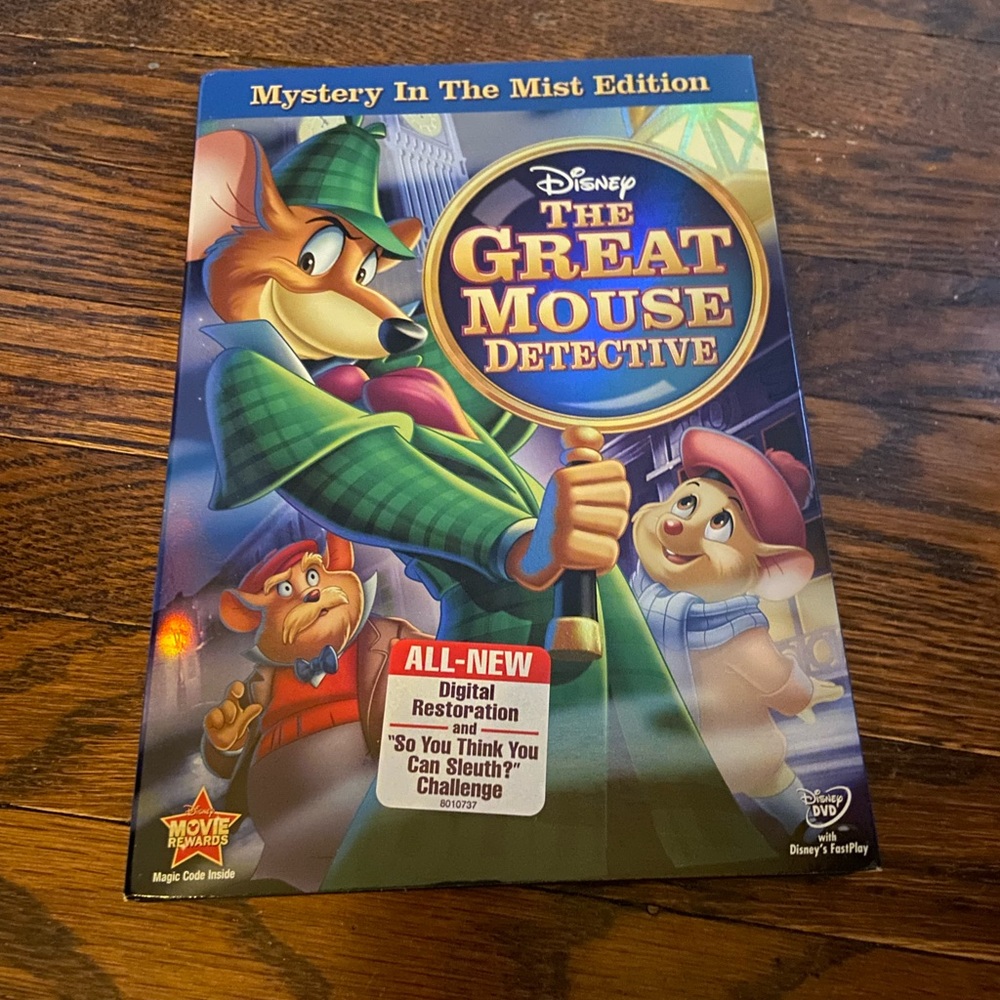 Disney The Great Mouse Detective - Mystery in the Mist Edition